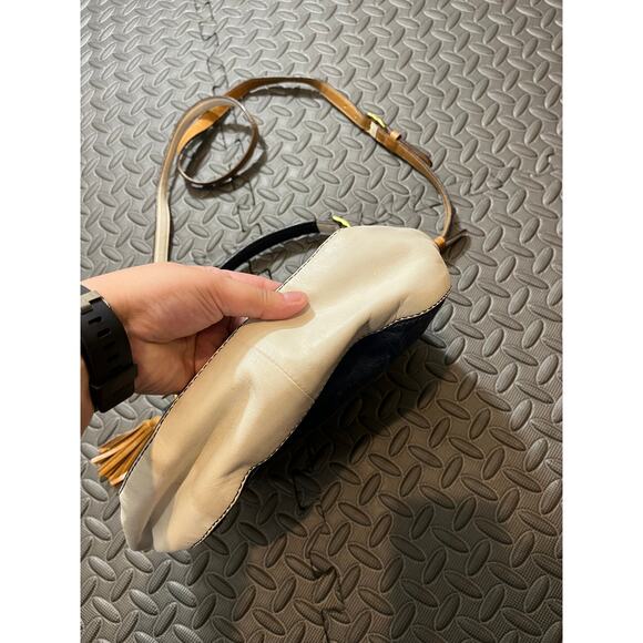 Coach Legacy Willy Colorblock Blue White Leather 70th Anniversary Crossbody‎ Bag - Picture 4 of 10